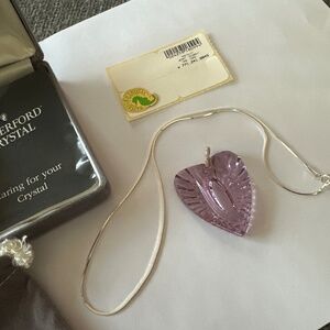 Waterford crystal necklace